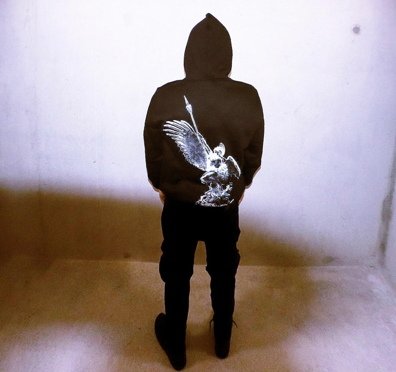 OLYMPUS OVERSIZED HOODIE BLACK